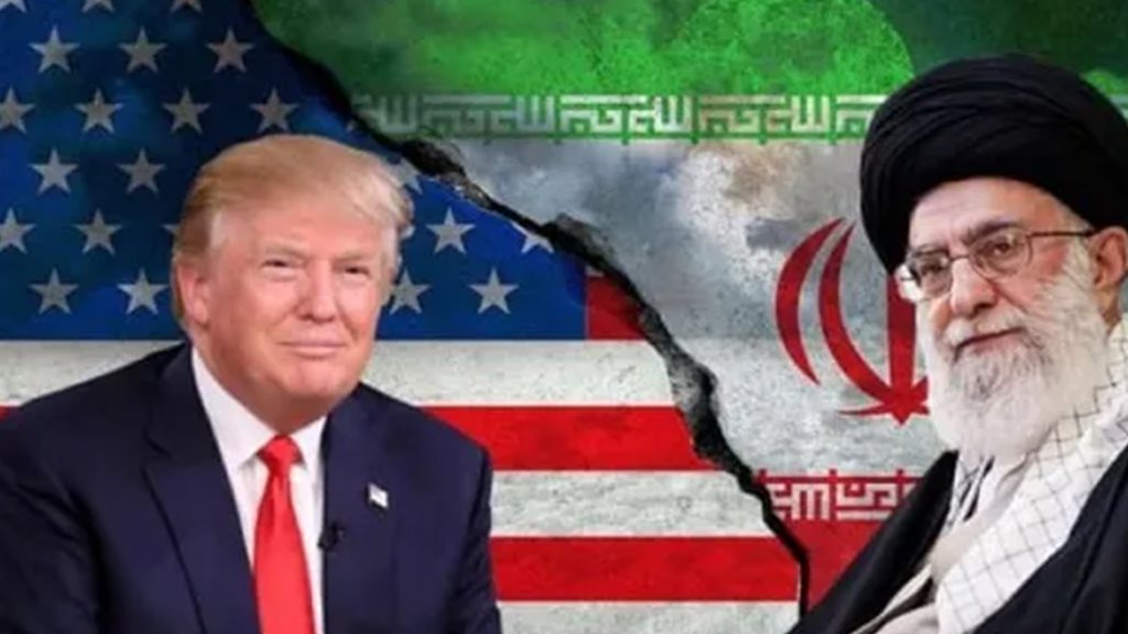 المرشد الإيراني علي خامنئ والرئيس الأمريكي دونالد ترامب