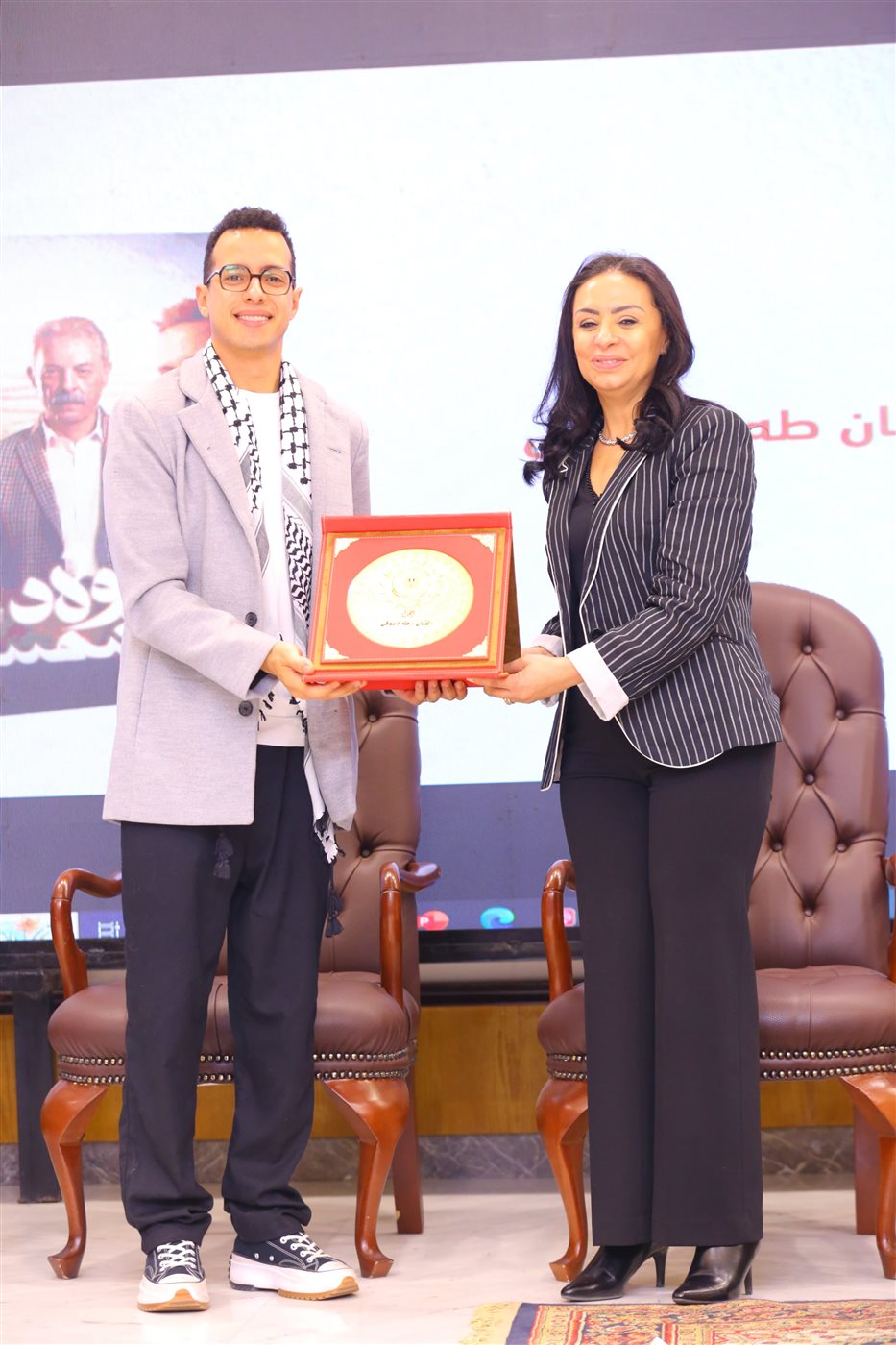 لقطات من التكريم