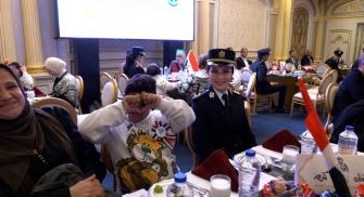 الداخلية تنظم حفل إفطار جماعي لعدد من ذوى القدرات الخاصة بنادي الشرطة