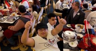 الداخلية تنظم حفل إفطار جماعي لعدد من ذوى القدرات الخاصة بنادي الشرطة