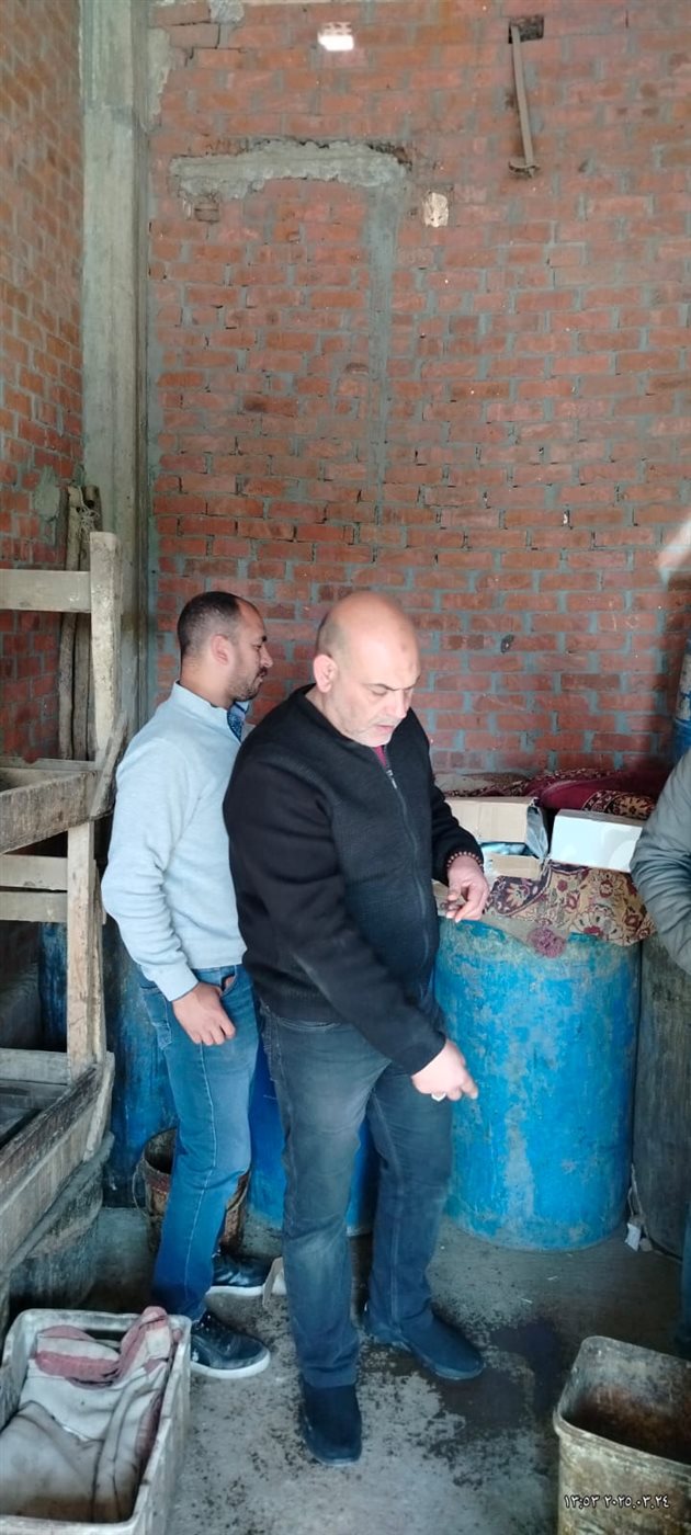 ضبط 2.5 طن أسماك سردين غير صالح للاستهلاك الآدمي بالمنوفية