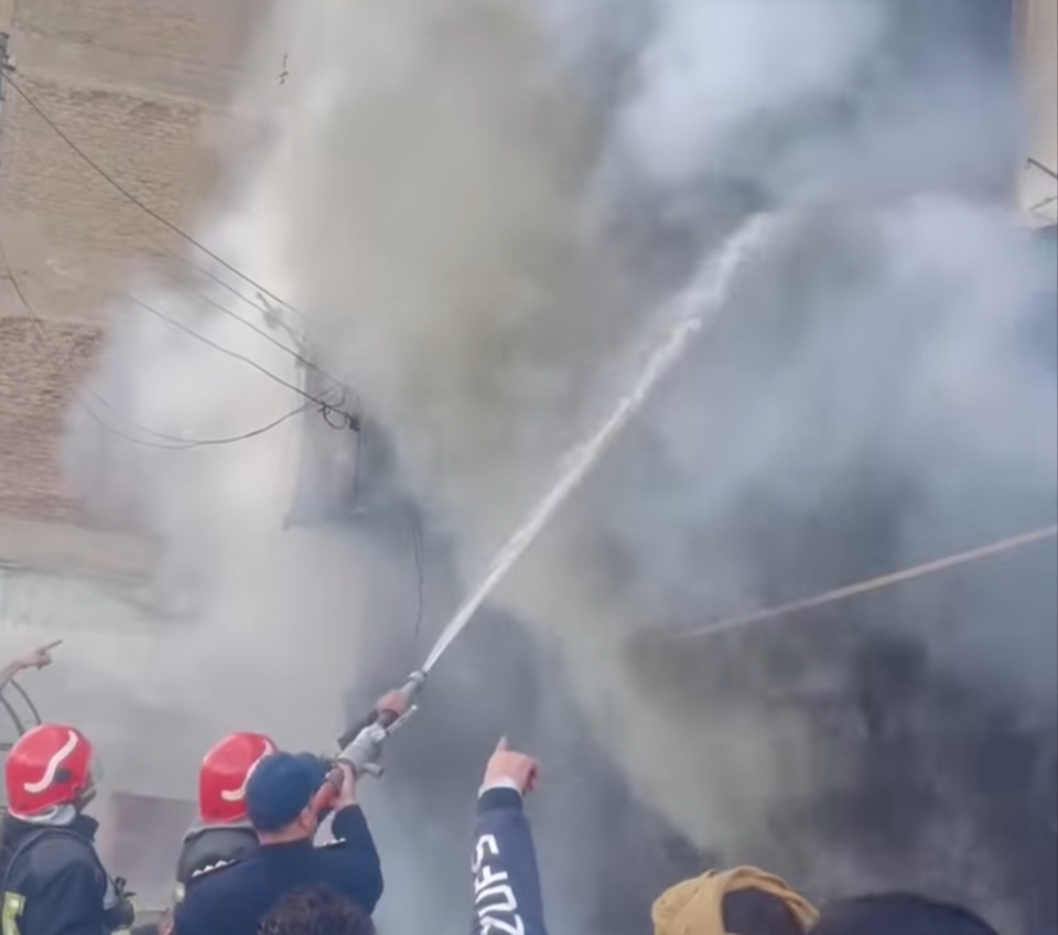 السيطرة على حريق نشب داخل كافتيريا في البحيرة