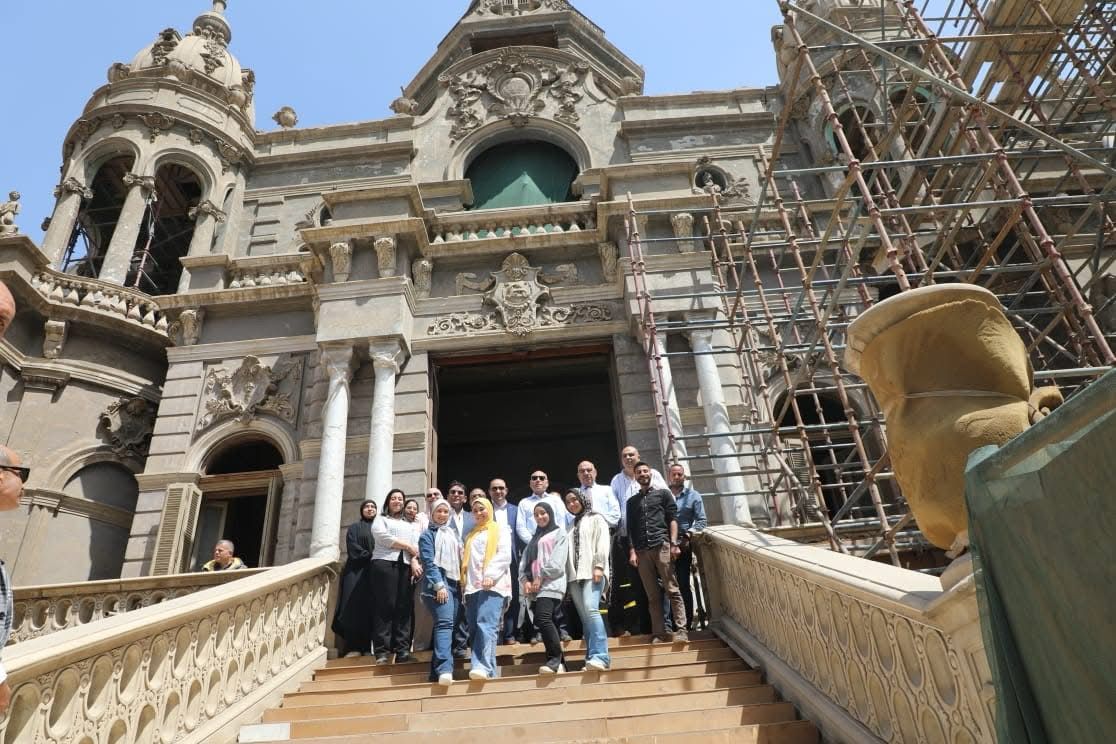 محافظ القاهرة يتفقد أعمال تطوير قصر السكاكيني والمناطق المحيطة بحي الوايلي