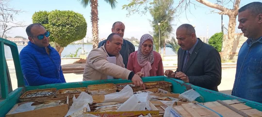 ضبط كميات من الرنجة بكفر الشيخ&nbsp;