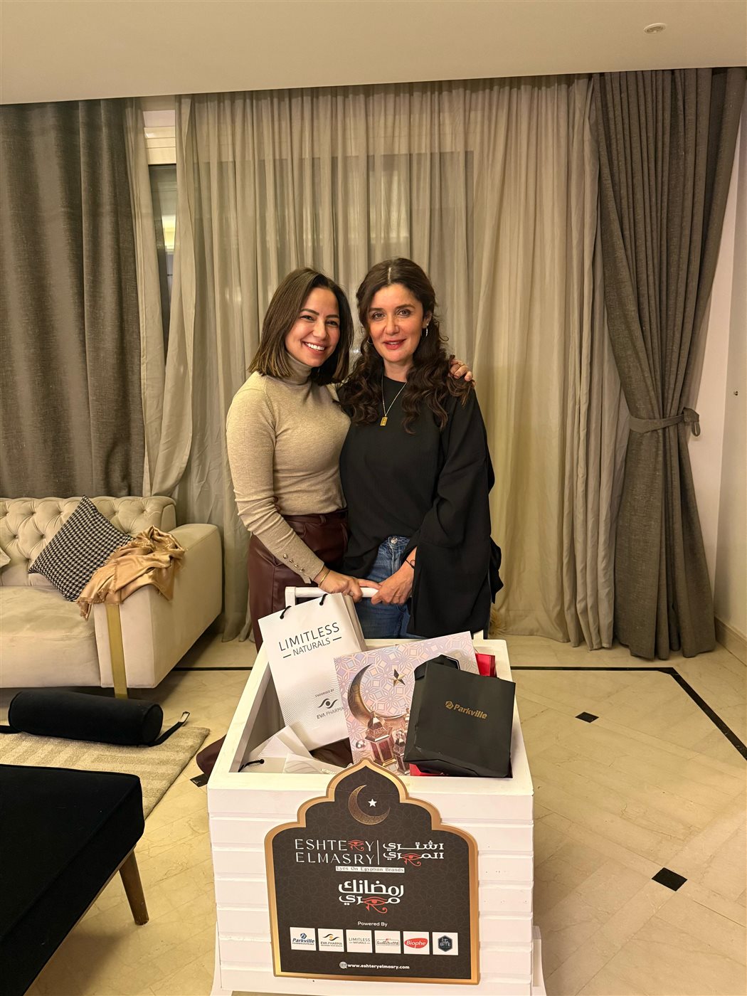 غادة عادل وهايدي عاصم