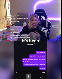 <strong>محمد صلاح يقوم بحظر فتاة تطلب متابعته لها عبر إنستجرام</strong>