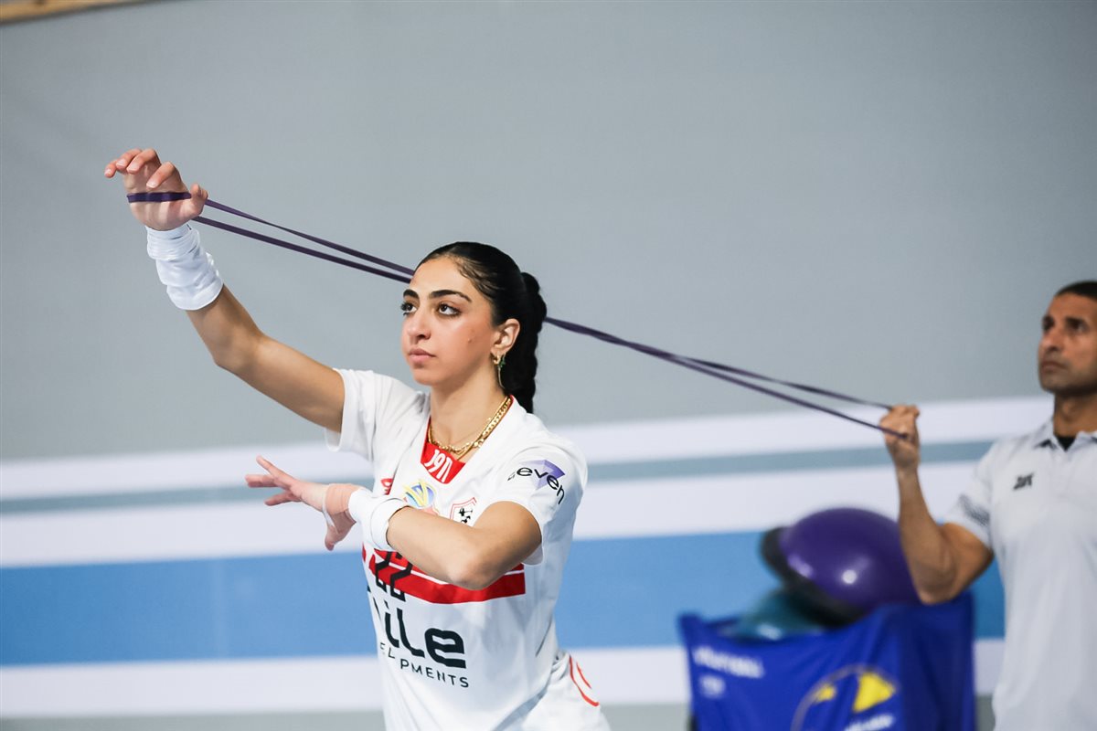 مران طائرة الزمالك سيدات