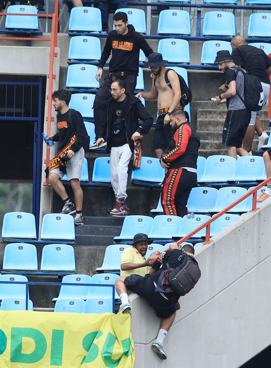 أحداث مباراة الترجي وصن داونز