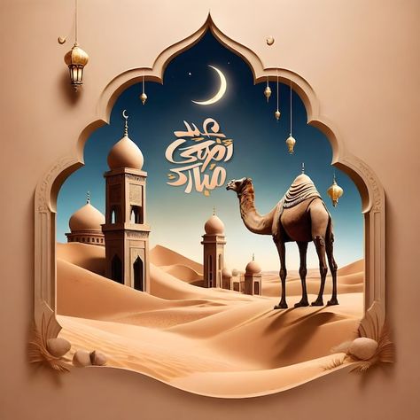 بطاقة تهنئة جاهزة لعيد الأضحى