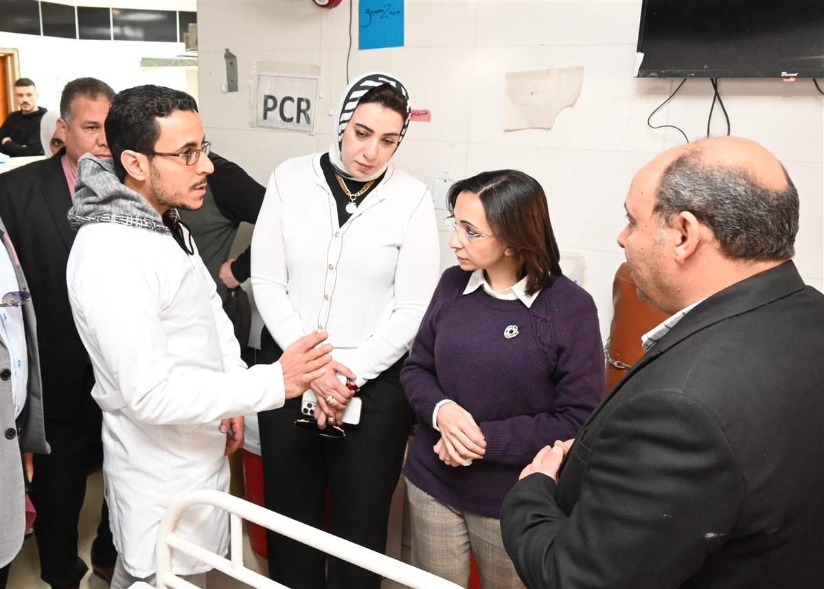 محافظ البحيرة تتفقد مستشفى أبو حمص المركزي وتحيل المقصرين للتحقيق