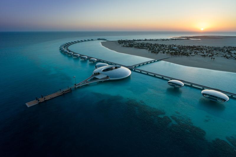 &nbsp;تركي آل الشيخ يروج لأحدث المنتجعات السعودية على البحر الأحمر