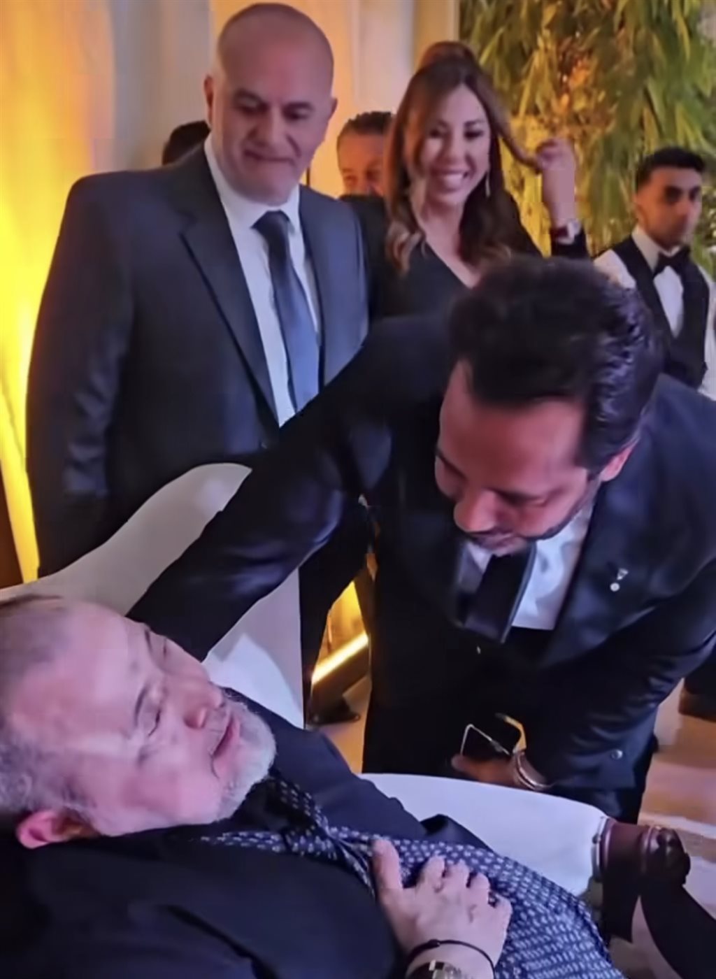 جورج وسوف يحتفل بـ زفاف نجله حاتم