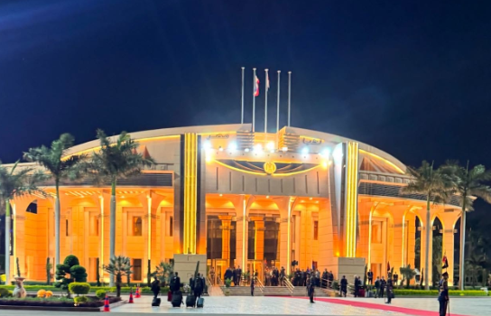 فرح الديباني تنشر صورا من مشاركتها مع الوفد الرسمي الفرنسي لـ مصر