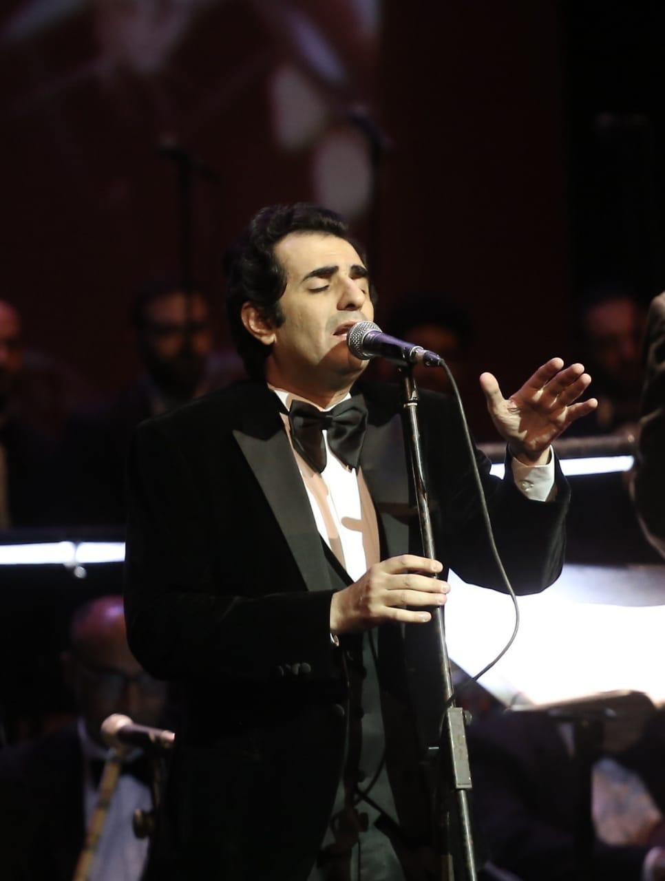 لقطات من حفل نجوم الموسيقى العربية بأعمال العندليب في الأوبرا&nbsp;