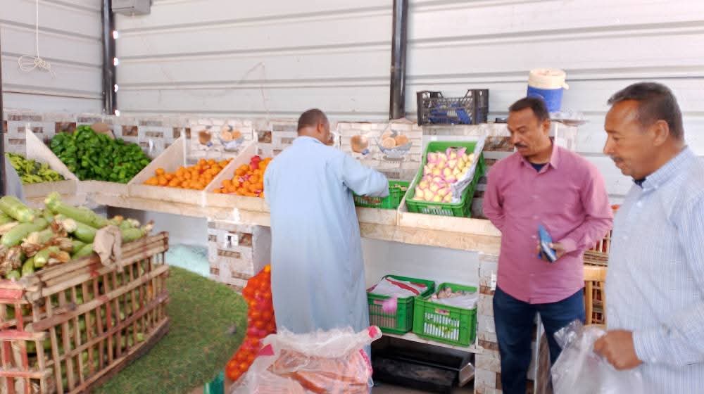 منافذ بيع السلع في الوادى الجديد&nbsp;