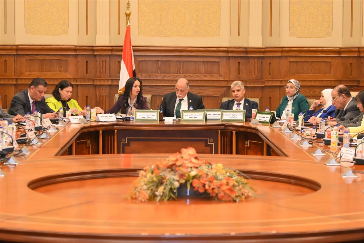 جانب من مشاركة وزيرة التضامن