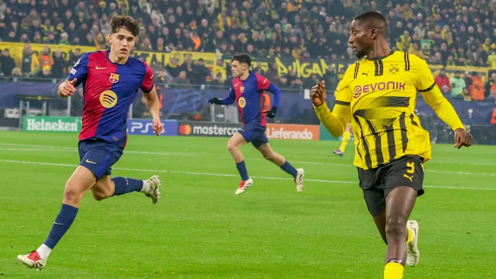 البث المباشر لمباراة برشلونة وبوروسيا دورتموند في دوري أبطال أوروبا