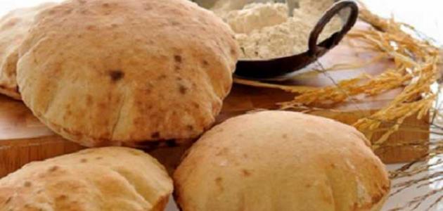 طريقة عمل الخبز الأسمر على الصاج