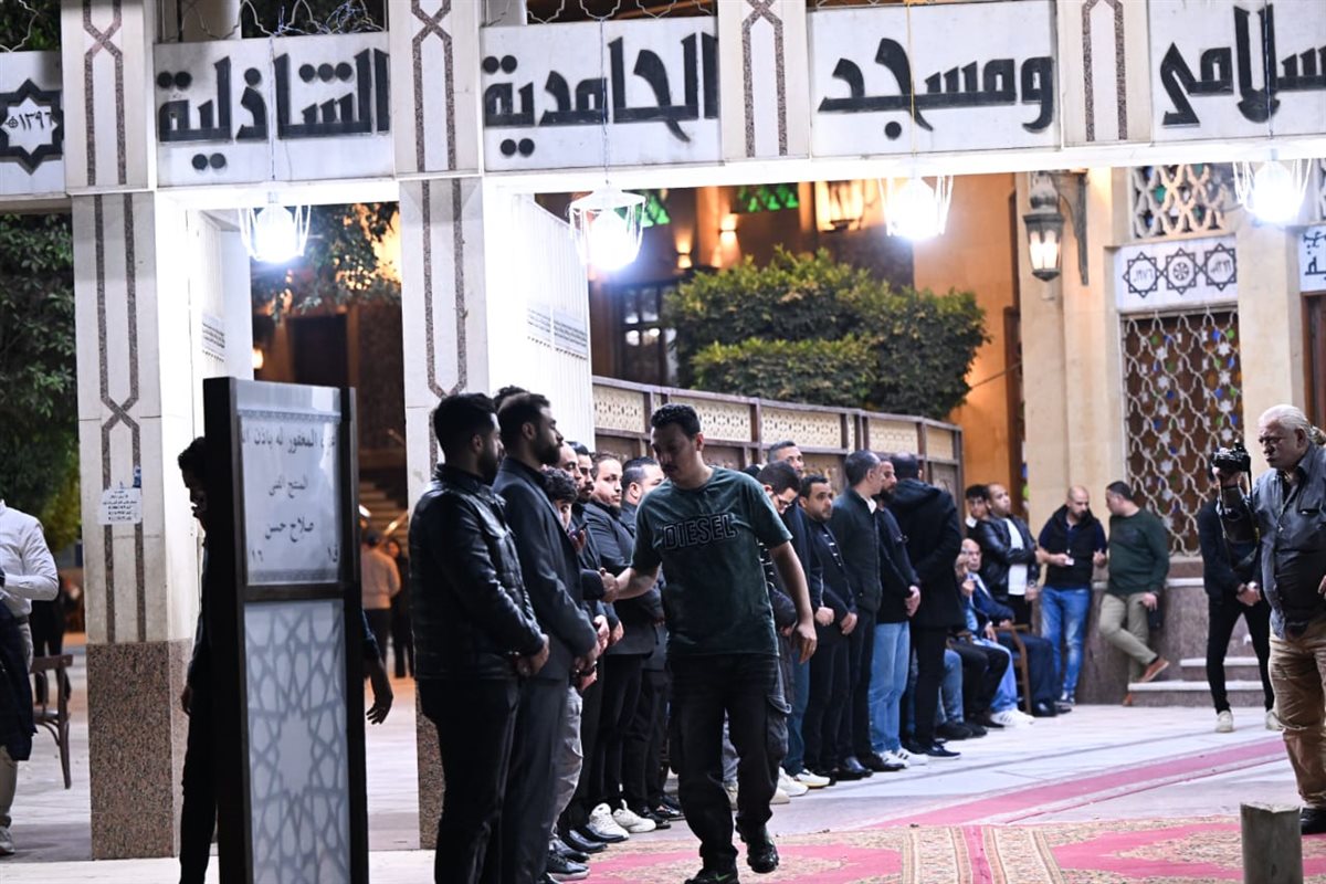 إيهاب فهمي ومحمد العدل وأشرف زكي أبرز الحضور في عزاء المنتج الفني صلاح حسن