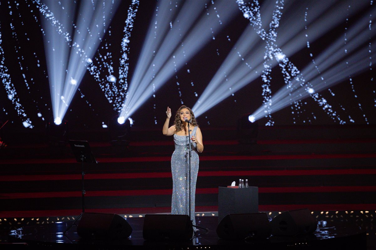 أنغام من حفلها بـ جدة