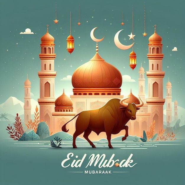 بطاقات تهنئة عيد الأضحى المبارك 2025