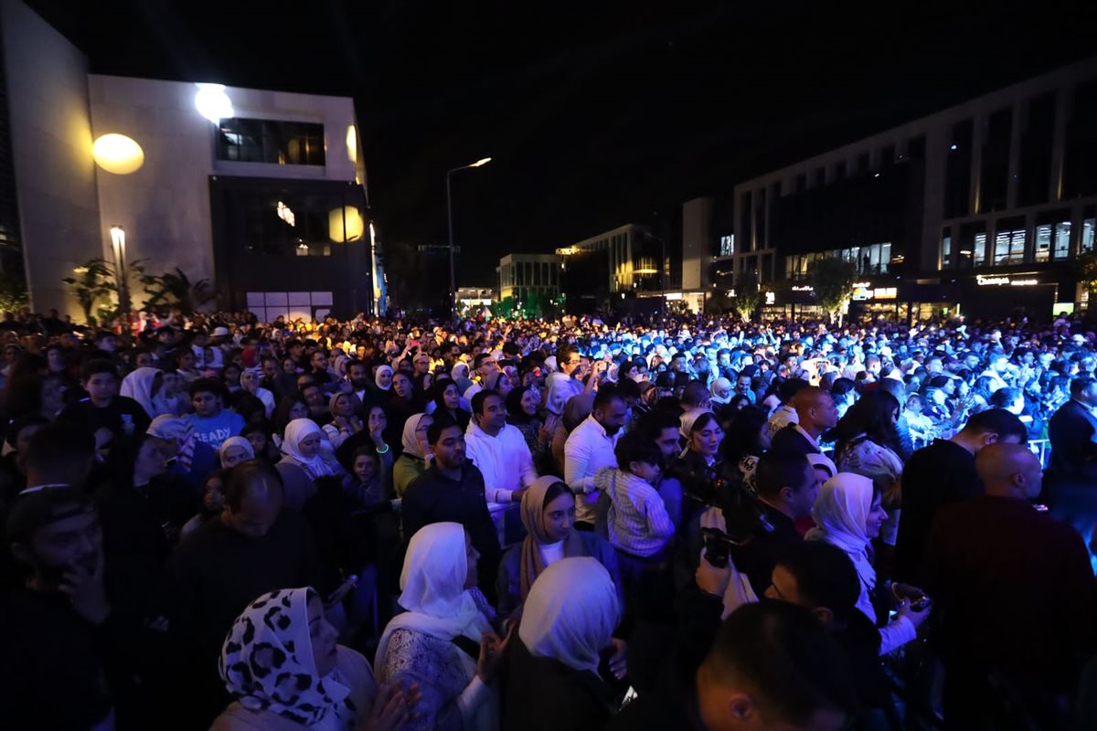 حفل أحمد سعد في القاهرة