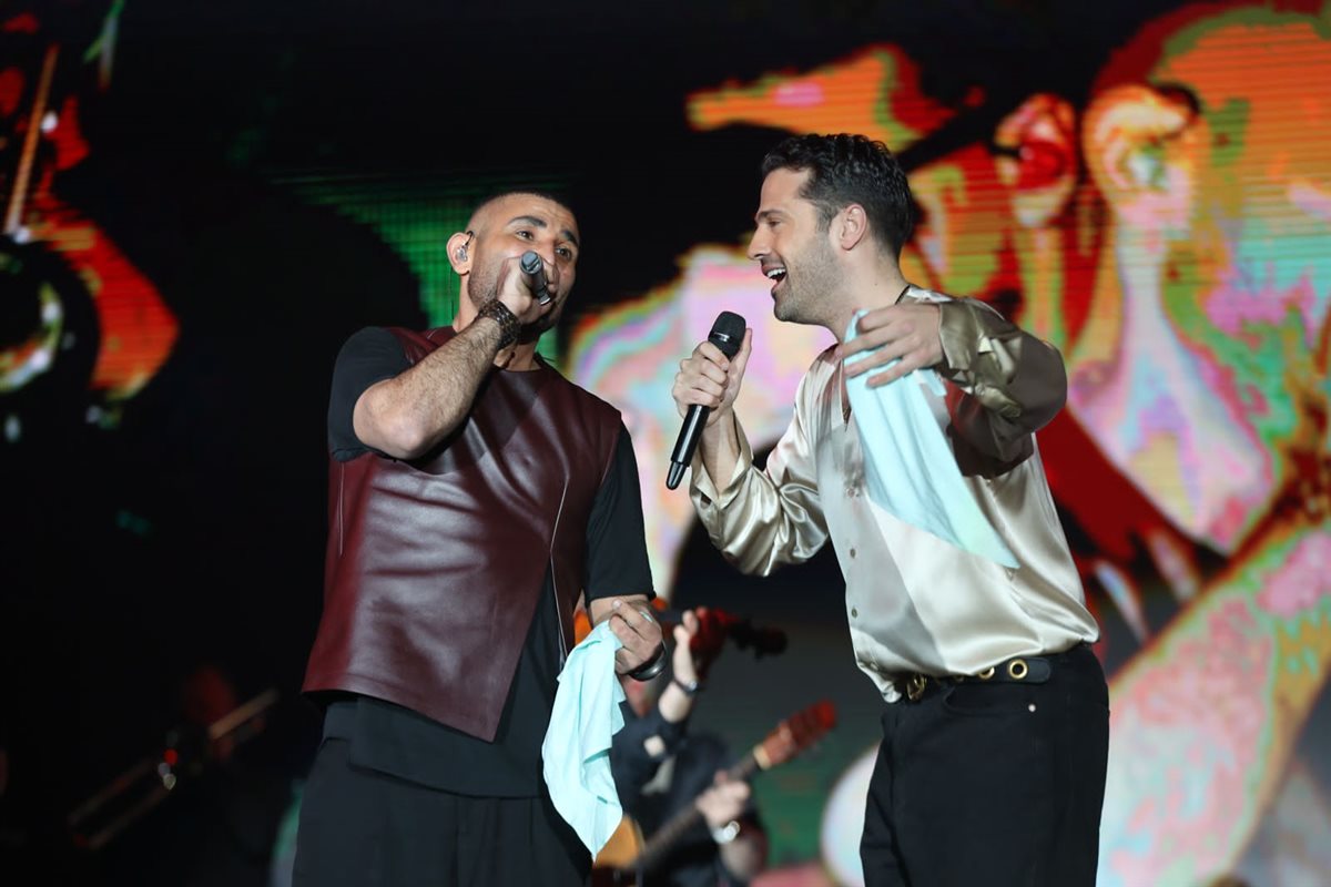 أبرز لقطات حفل أحمد سعد في دبي ضمن حفلات موسم عيد الربيع