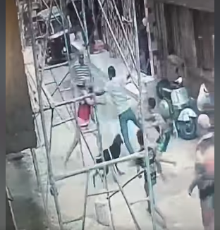 جانب من الفيديو المتداول