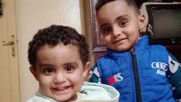 الصغيران المتوفيان في الحريق