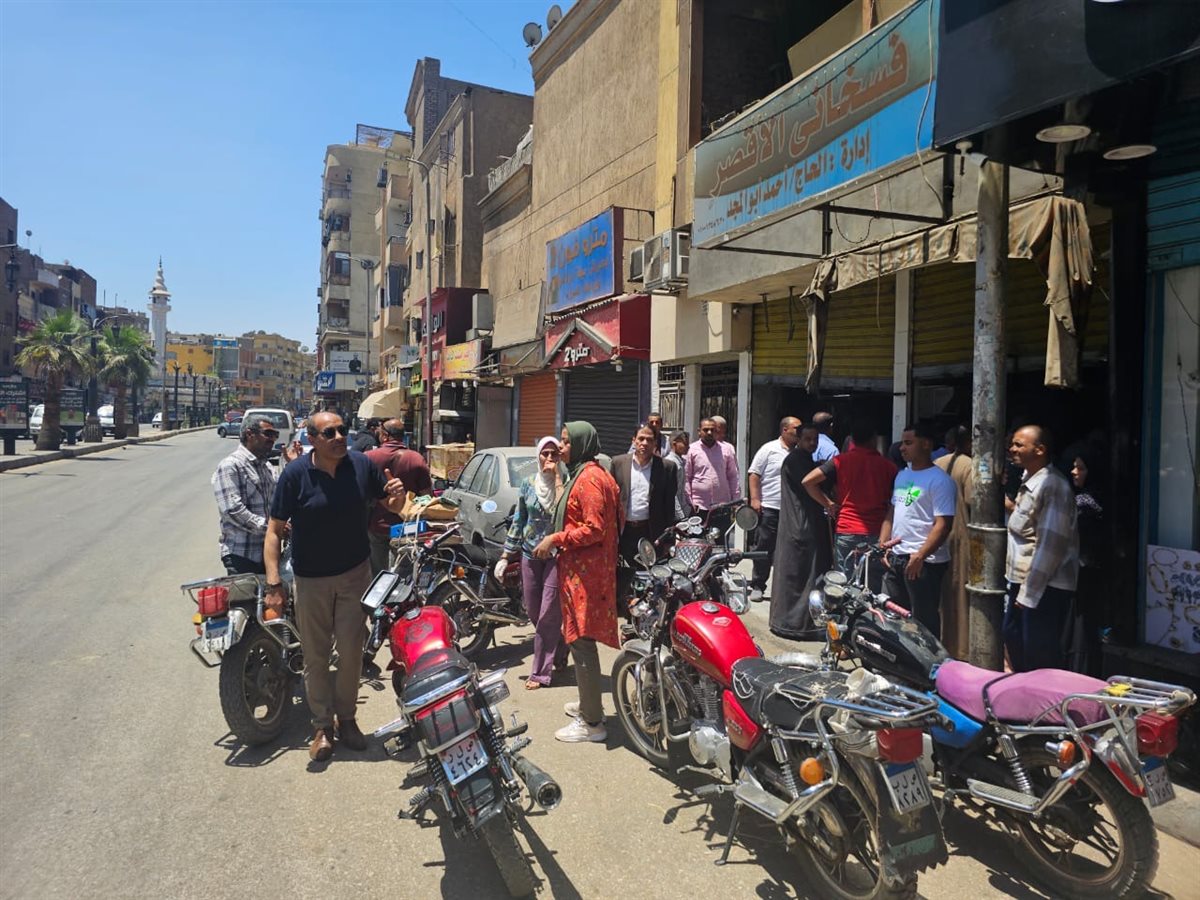 حملات مكثفة على الأسواق بالأقصر