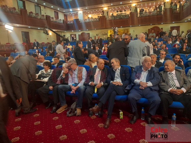 نجوم الفن في فعاليات مؤتمر مستقبل الدراما في مصر بـ ماسبيرو