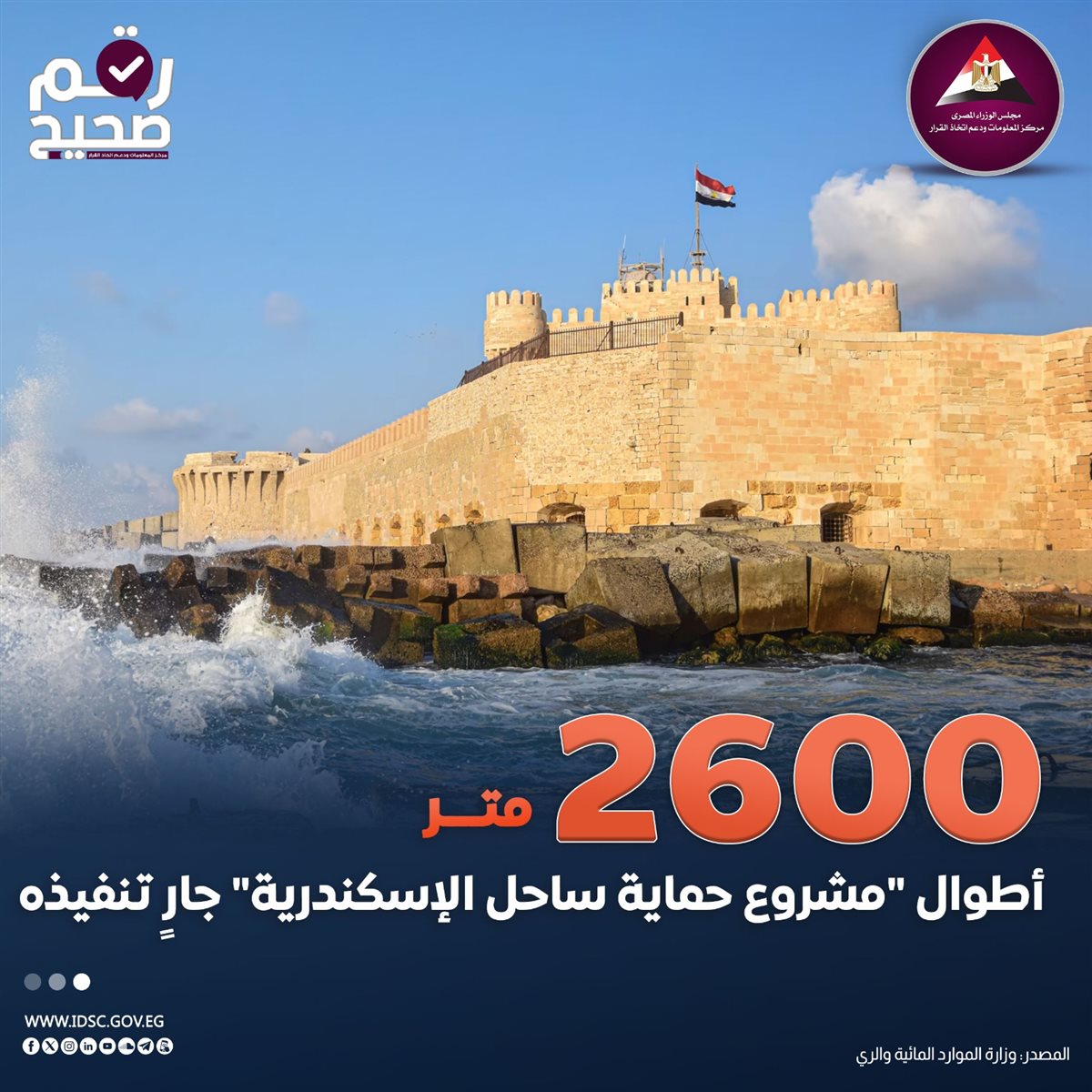 أنفوجراف المركز الإعلامي لمجلس الوزراء