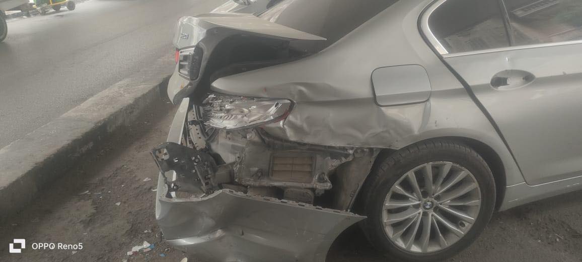 أحمد بلال يتعرض لحادث سير