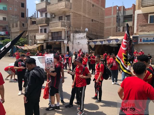 ترحال الأهلي في المنوفية قبل السفر لمؤازرة الفريق أمام صنداونز&nbsp;