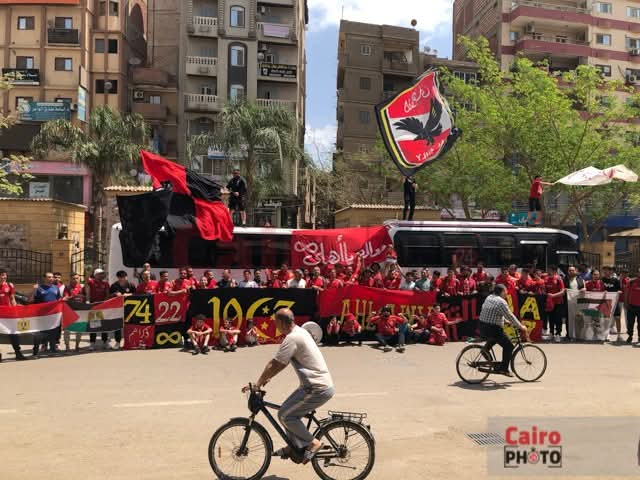 ترحال الأهلي في المنوفية قبل السفر لمؤازرة الفريق أمام صنداونز&nbsp;