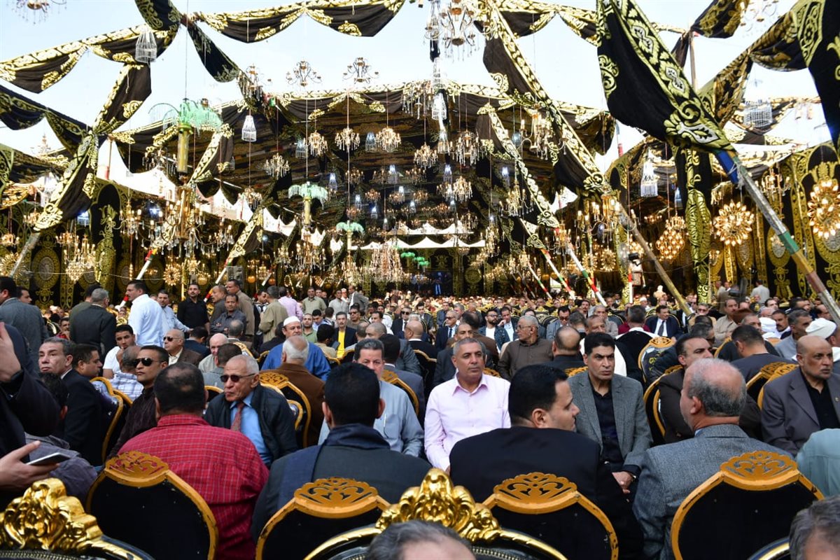 جانب من العزاء