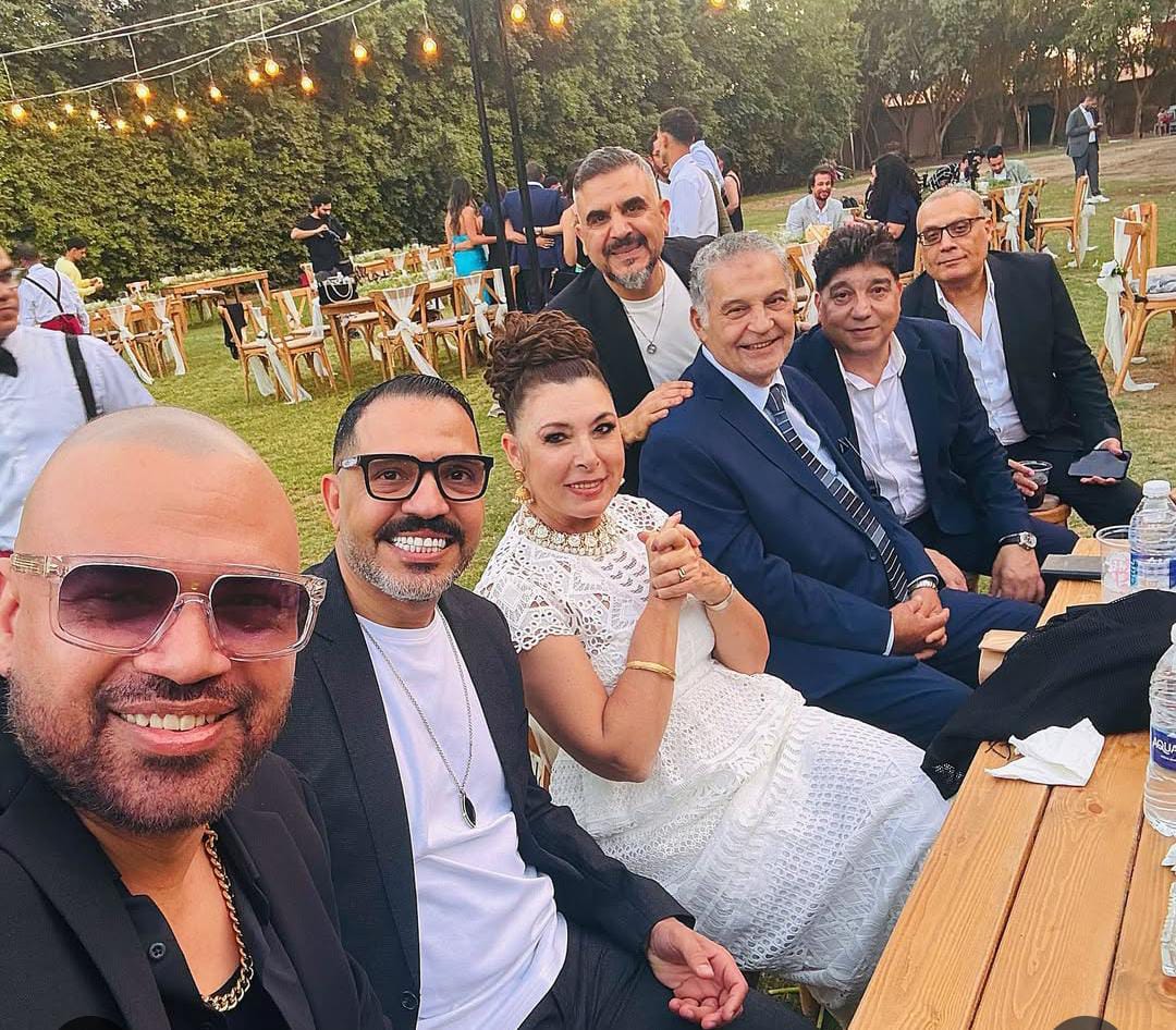 بحضور أنوشكا ومحسن جابر.. لقطات من حفل زفاف نجل الشاعر الغنائي بهاء الدين محمد