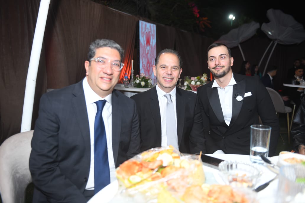 كل النجوم الفن في حفل زفاف نور إمام ابنه شقيق عادل إمام