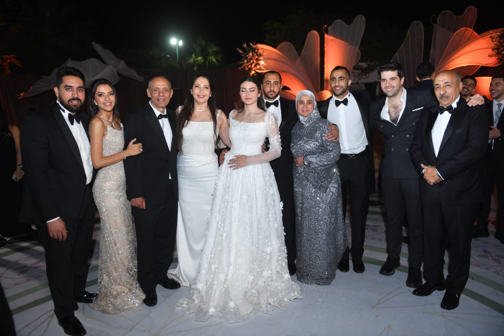 كل النجوم الفن في حفل زفاف نور إمام ابنه شقيق عادل إمام