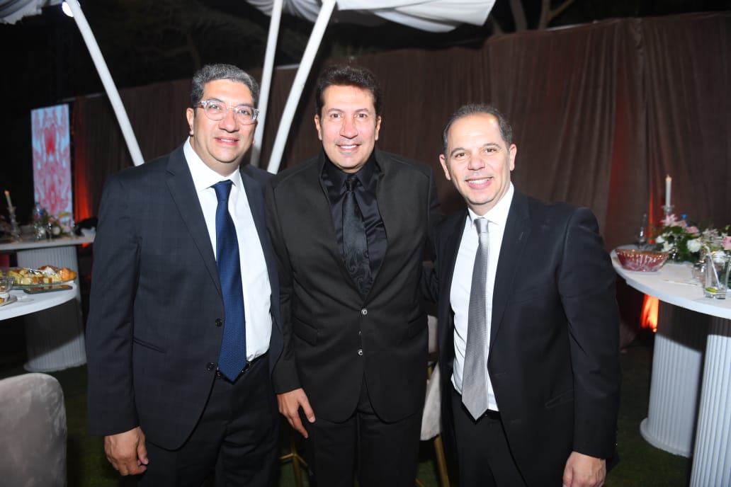 كل النجوم الفن في حفل زفاف نور إمام ابنه شقيق عادل إمام