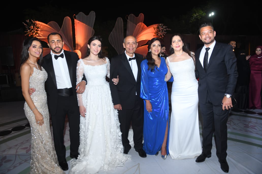كل النجوم الفن في حفل زفاف نور إمام ابنه شقيق عادل إمام