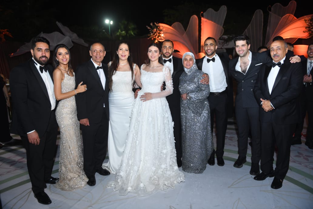 كل النجوم الفن في حفل زفاف نور إمام ابنه شقيق عادل إمام