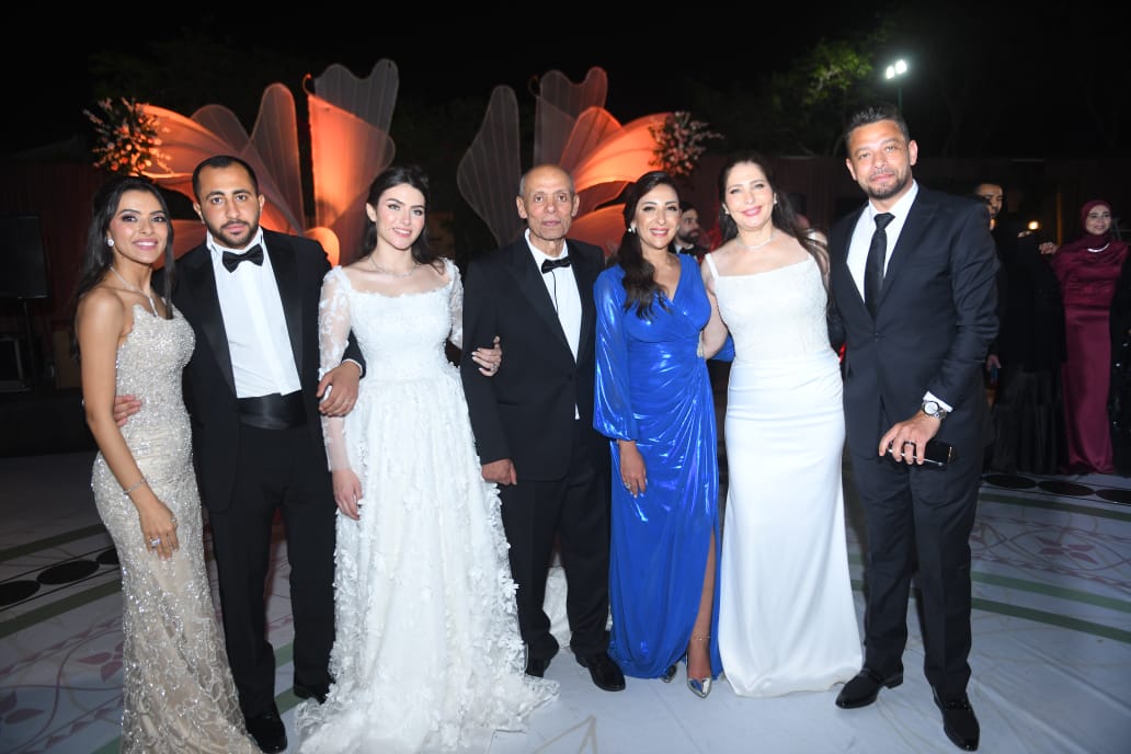 كل النجوم الفن في حفل زفاف نور إمام ابنه شقيق عادل إمام