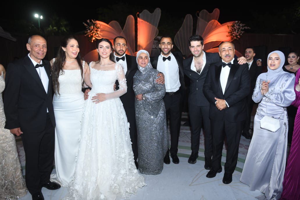 كل النجوم الفن في حفل زفاف نور إمام ابنه شقيق عادل إمام