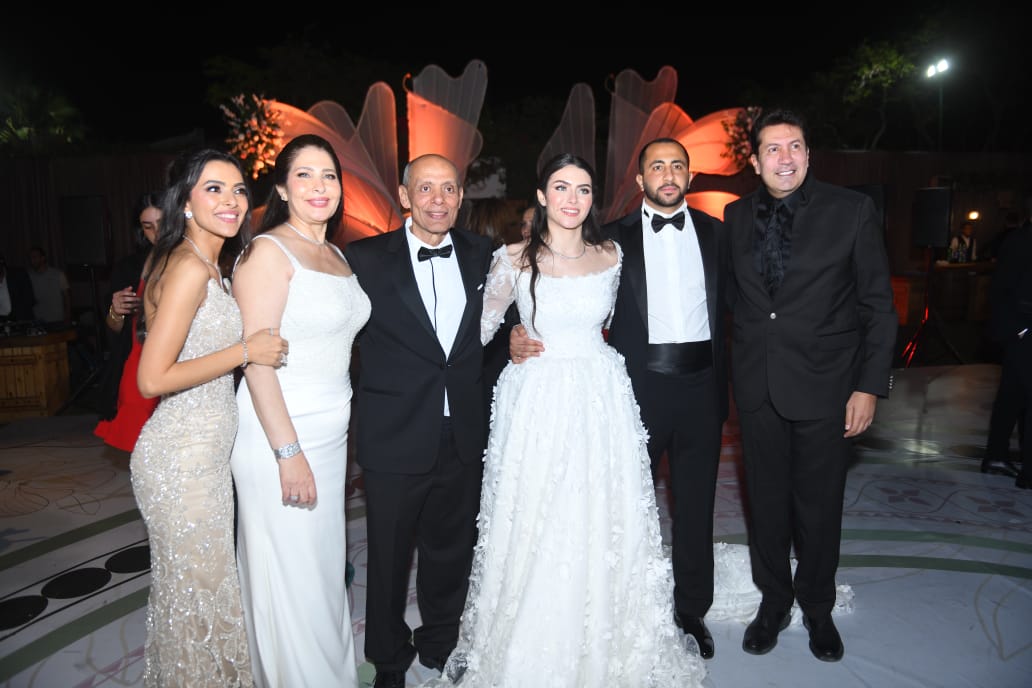 كل النجوم الفن في حفل زفاف نور إمام ابنه شقيق عادل إمام