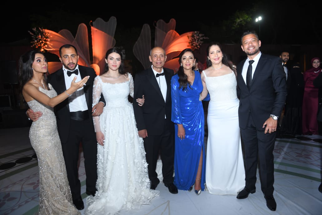 كل النجوم الفن في حفل زفاف نور إمام ابنه شقيق عادل إمام