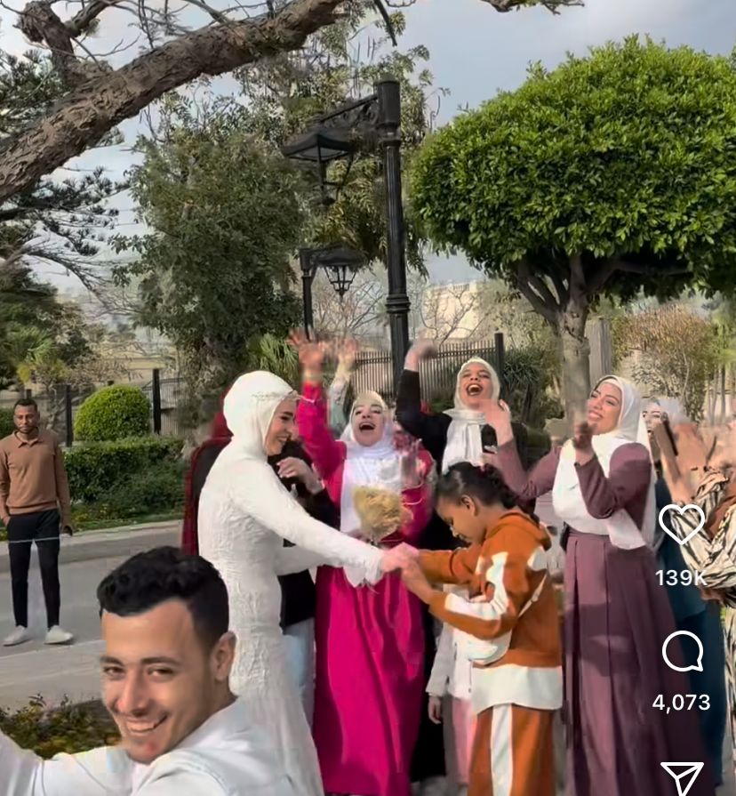 فيديو عروسين يتصدر التريند&nbsp;