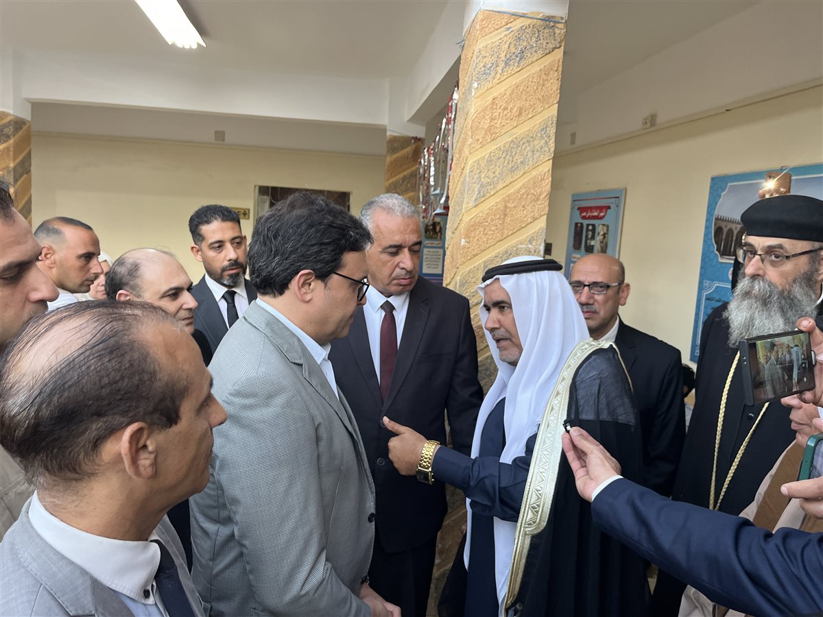هنو يفتتح بيت ثقافة المساعيد في العريش&nbsp;