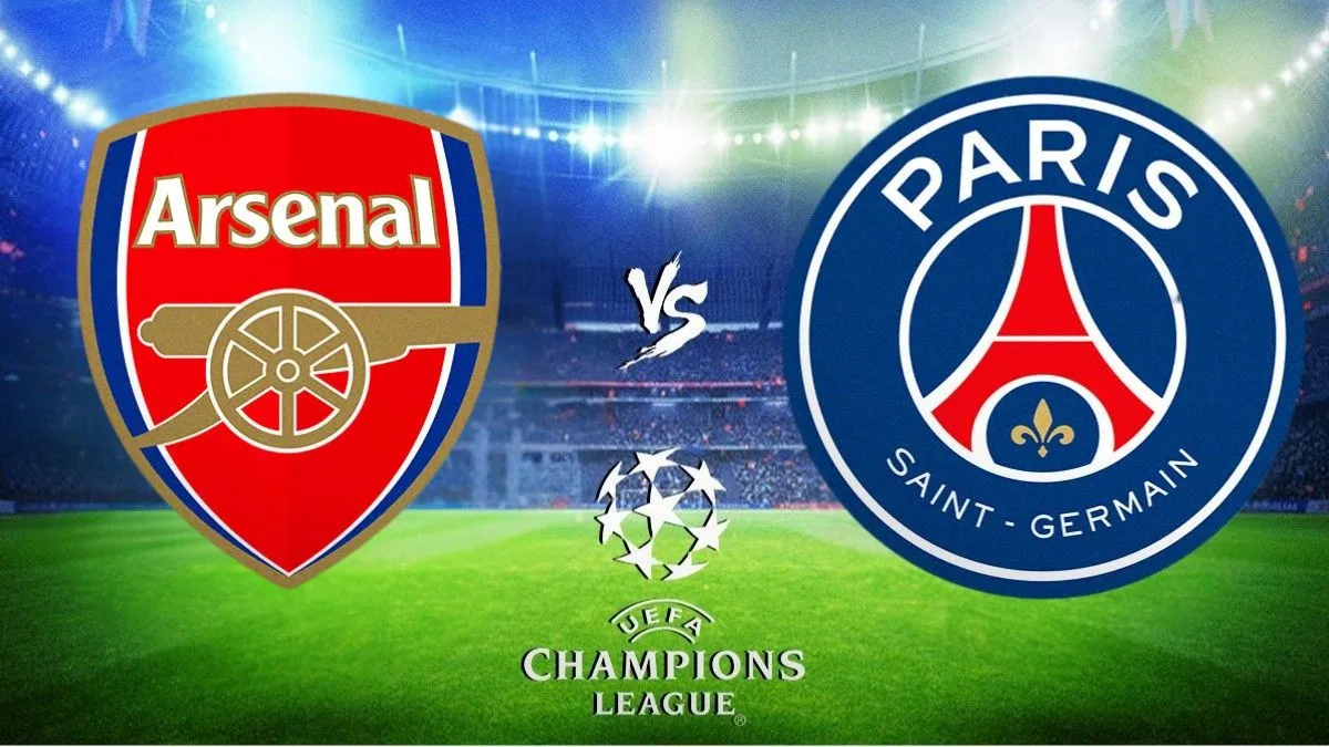 القنوات الناقلة لمباراة أرسنال وباريس سان جيرمان في دوري أبطال أوروبا