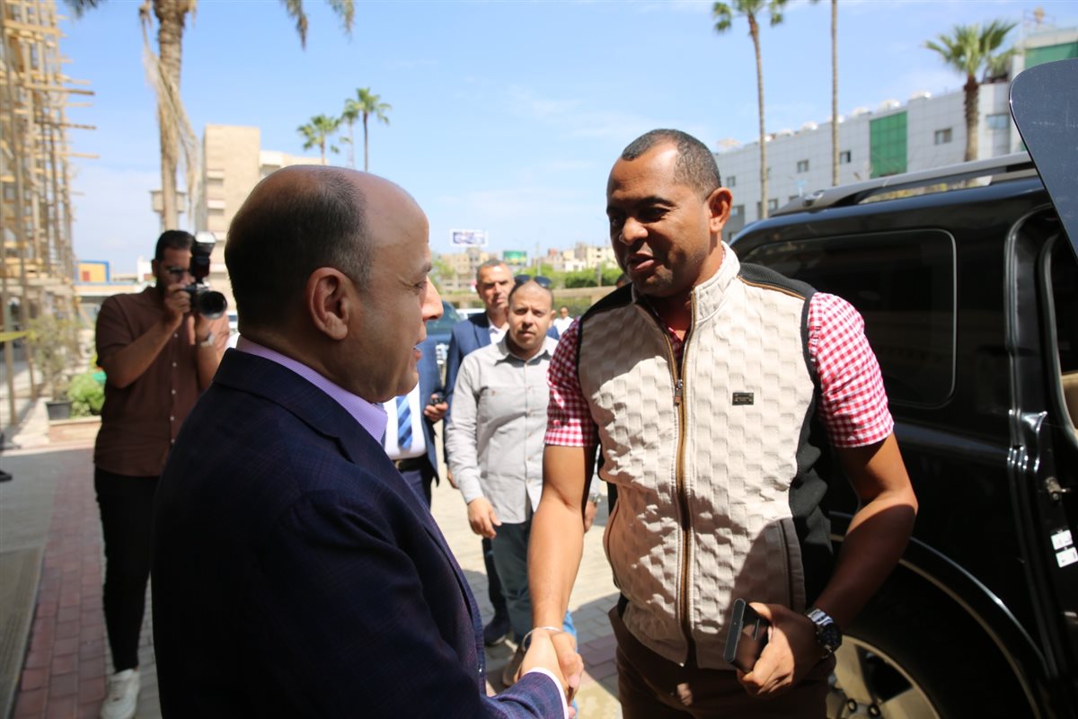 محافظ كفر الشيخ يستقبل وزير زراعة مدغشقر&nbsp;